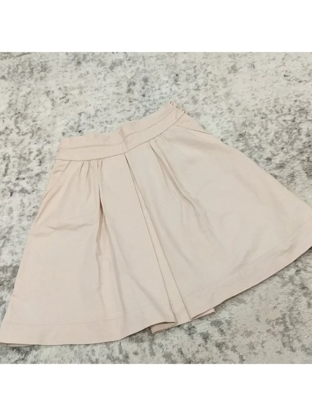 Zara blush pink skirt